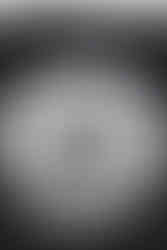 Black graphic t-shirt as worn by a male and female model, t-shirt has a small gear shape on the front left side, and a much larger one on the back. The gear logo has the number 25 in the middle, the negative space between the numbers is Fallout's lighting bolt symbol.