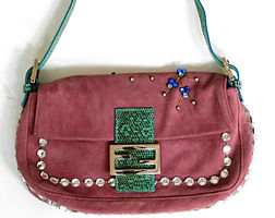 Suede + gems + exotic