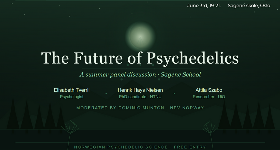 The Future of Psychedelics - NPV Oslo launch