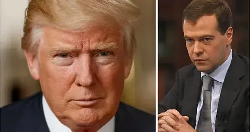 Javna razmjena mišljenja između Donalda Trumpa i Dmitrija Medvedeva