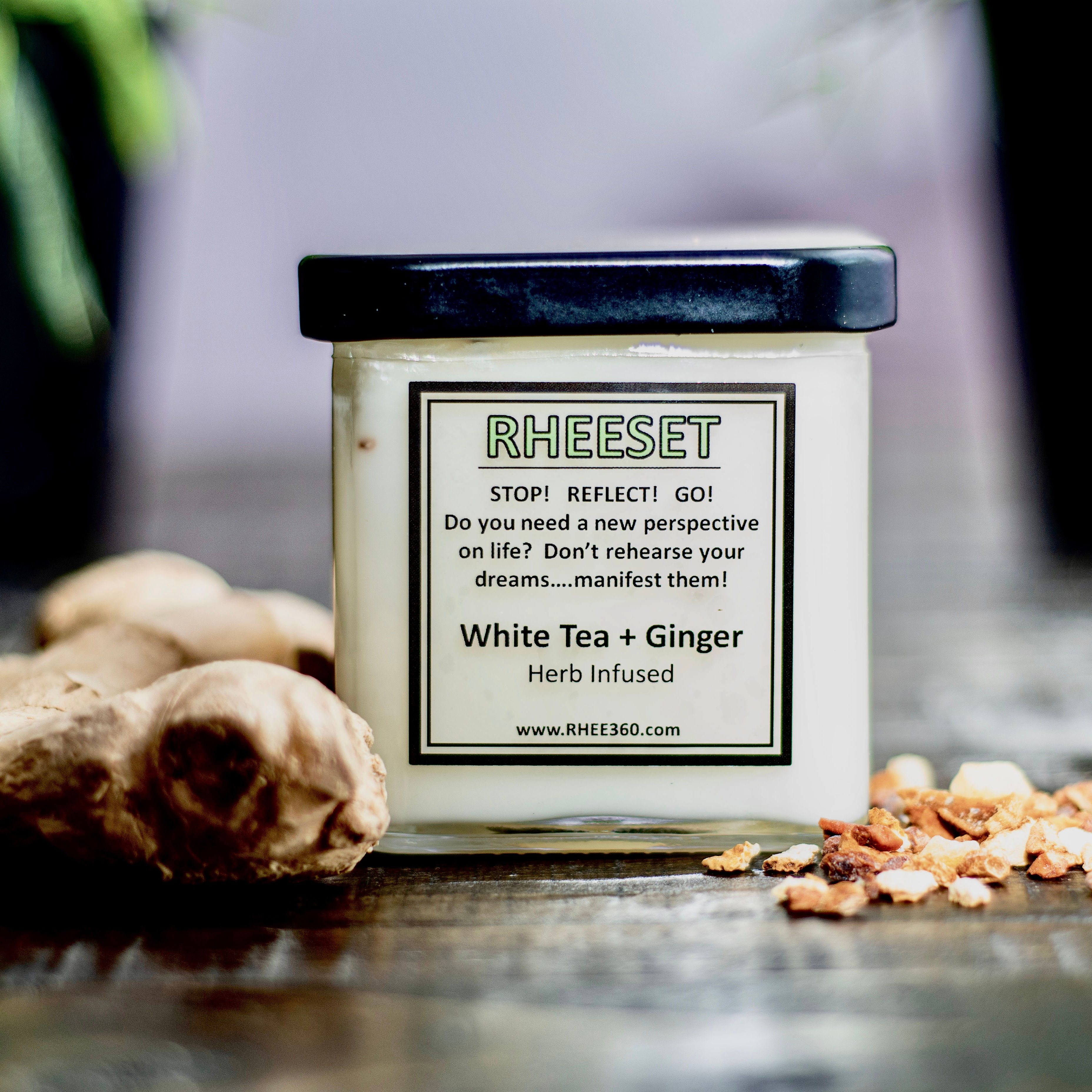 RheeSet = White Tea + Ginger