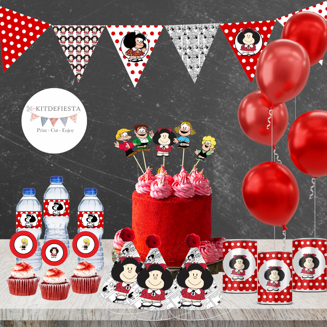 Mafalda Party Kit