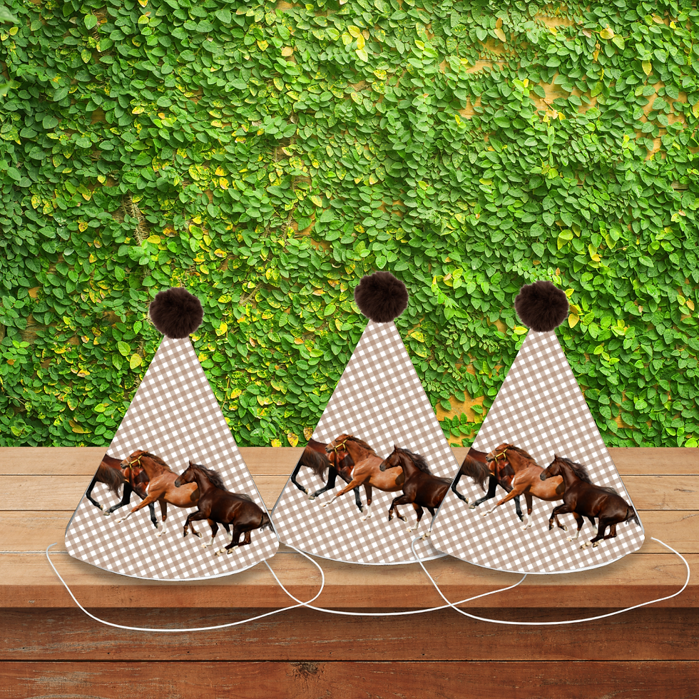 Miniatura: Horses Party Kit hats
