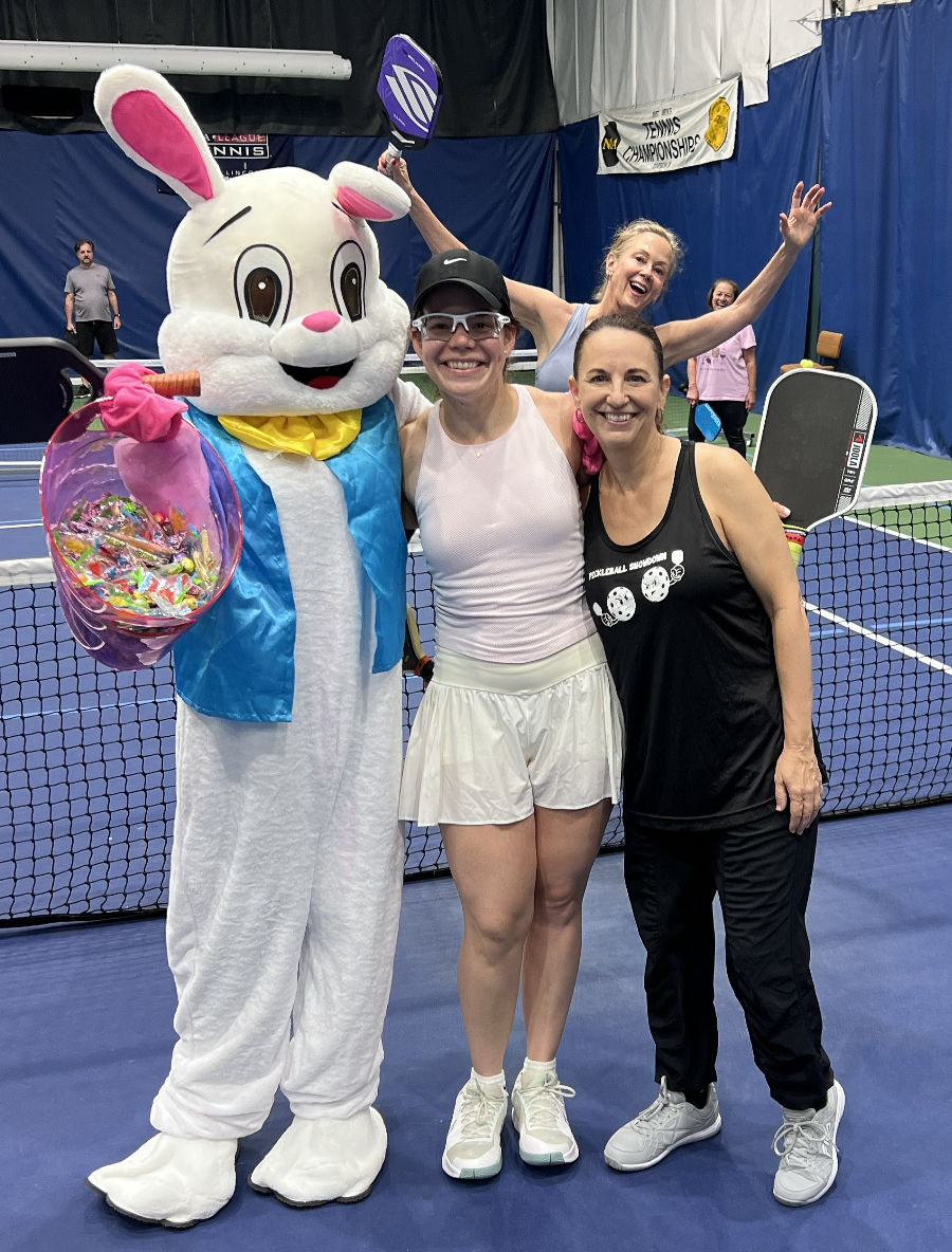 Nearly 50 players traveled to Lewes on April 5 for the Delaware Sports Tourism Bunny Palooza Pickleball Social at Dave Marshall Tennis & Pickleball.