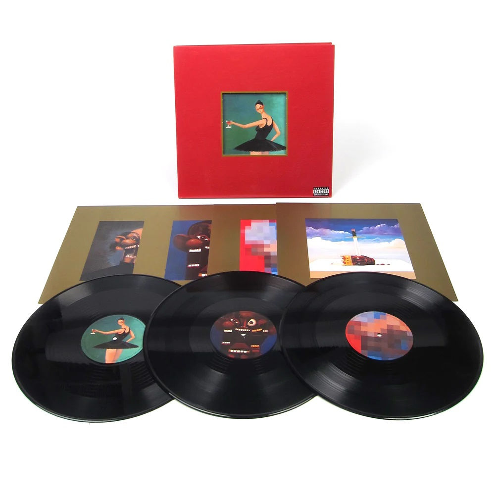 Kanye West - My Beautiful Dark Twisted Fantasy Triple LP Vinilo