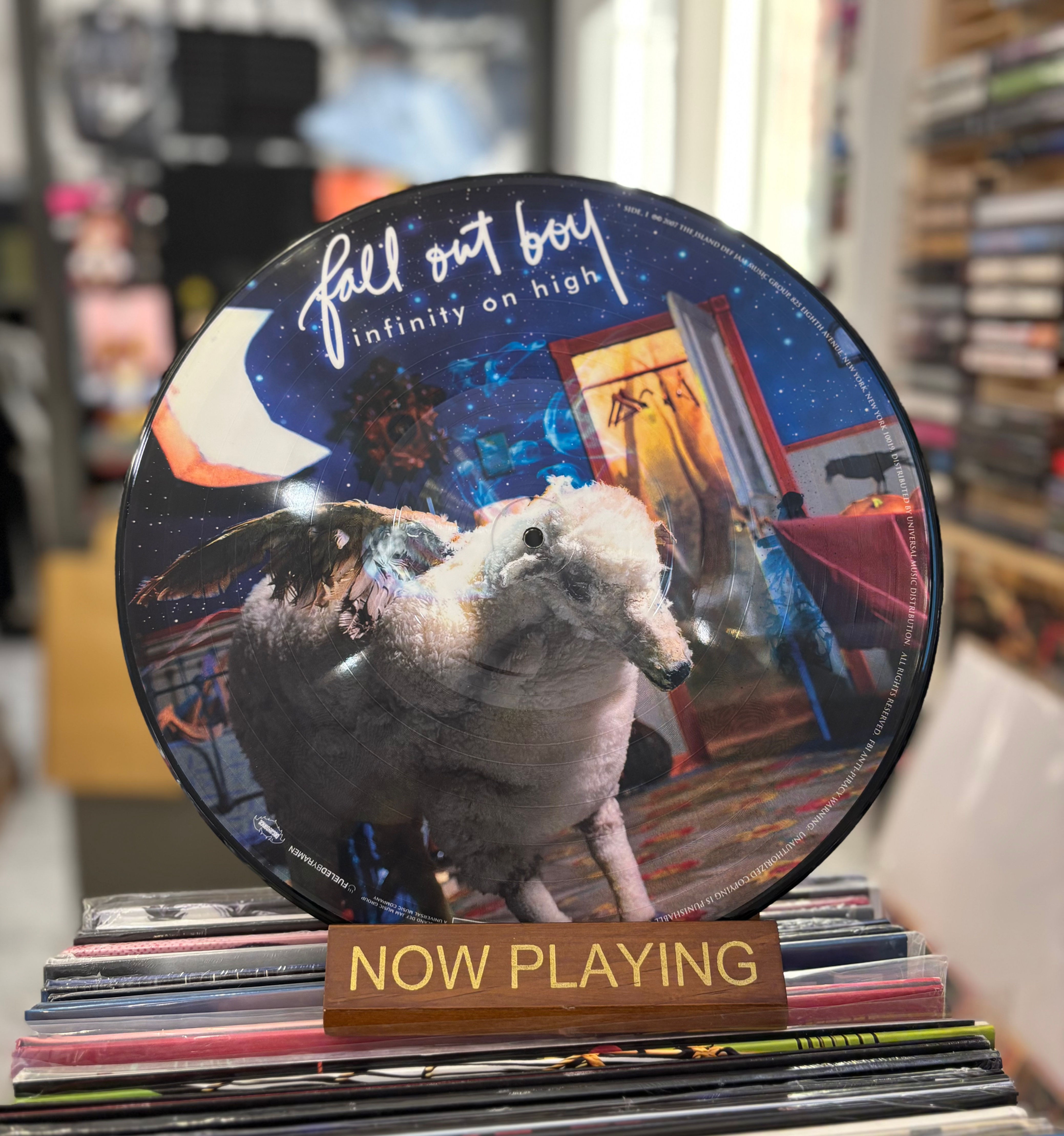 Fall Out Boy - Infinity On High Picture Disc Vinilo + Póster Segunda Mano