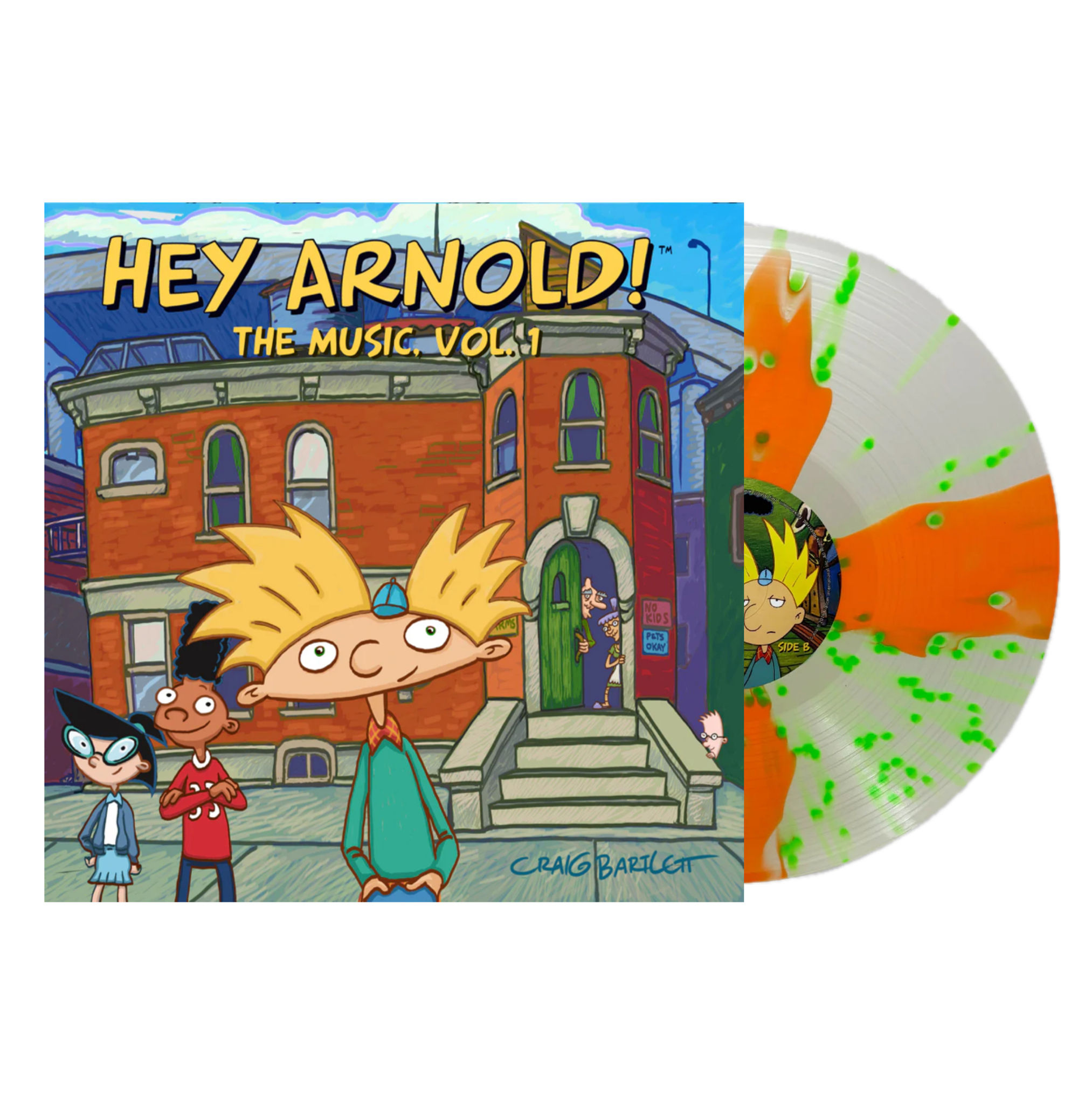 Hey Arnold! The Music, Vol. 1 Ed. Color Vinilo