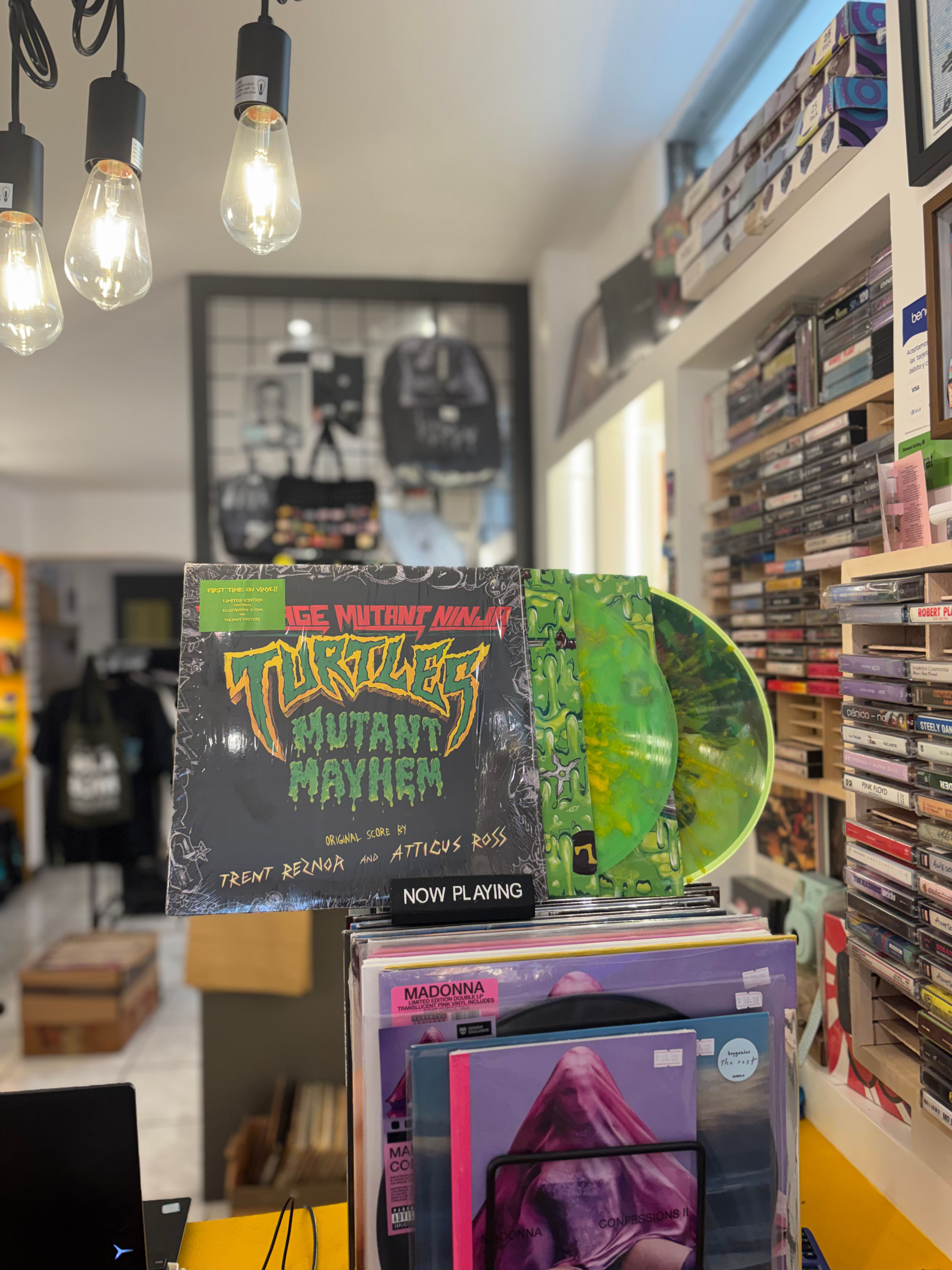 Trent Reznor & Atticus Ross - TMNT Mutant Mayhem 2LP + Póster Bootleg Vinilo