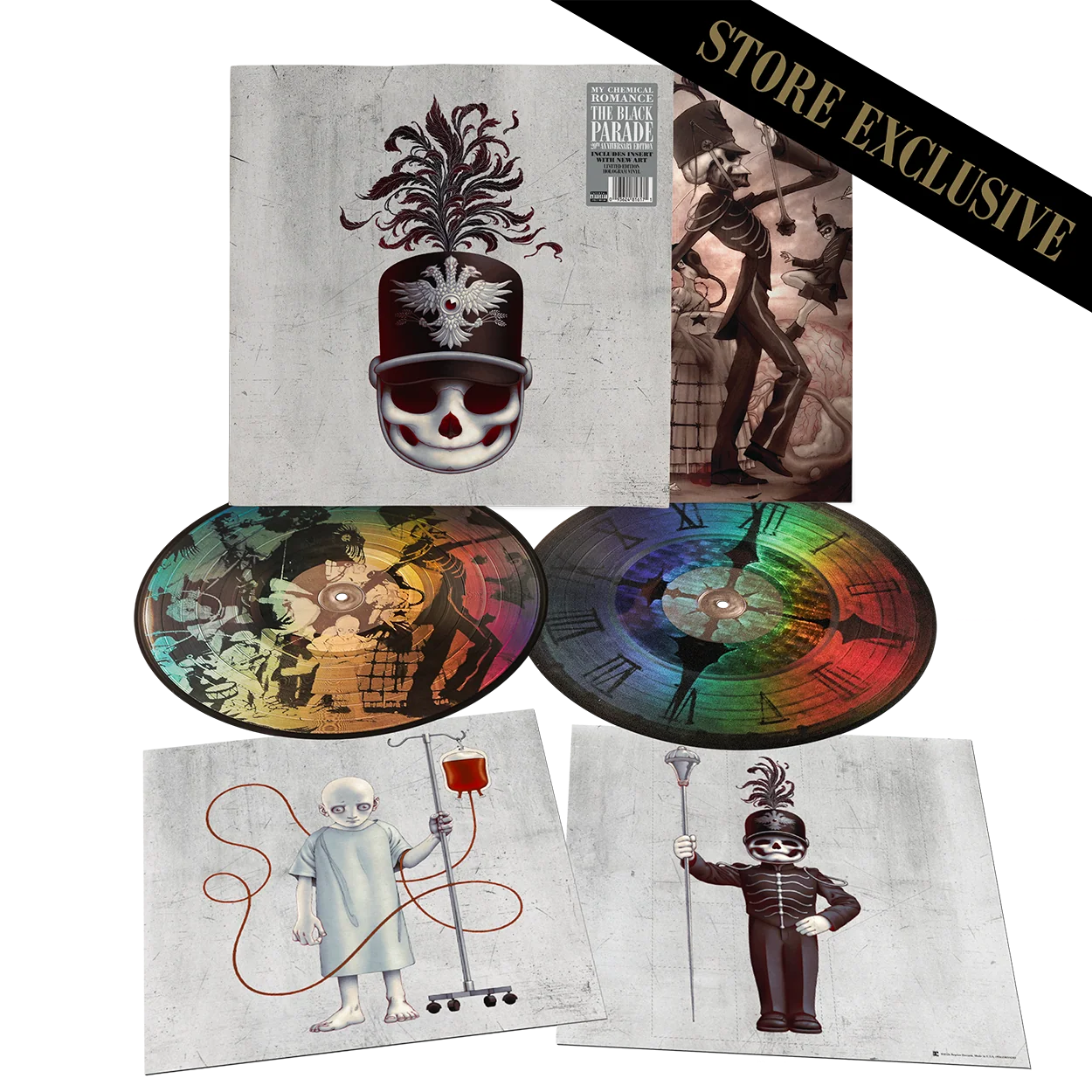 My Chemical Romance - The Black Parade Laser-Etched Hologram Vinilo