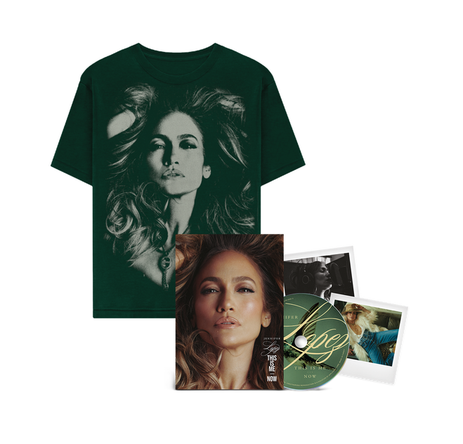 Jennifer Lopez - This Is Me...Now Deluxe CD + Camiseta Bundle