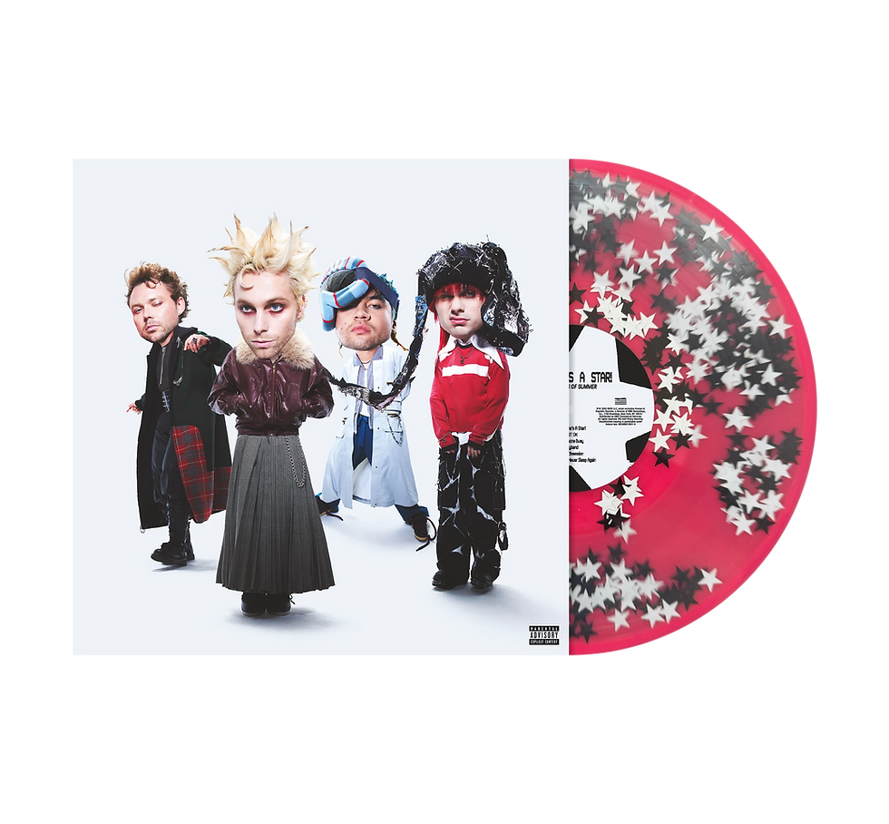 5 Seconds of Summer - Everyone's A Star! Ed. Star Confetti Vinilo | Bee ...