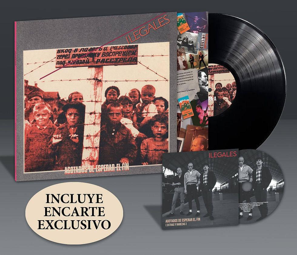 AUTOGRAFIADO Ilegales - Agotados De Esperar El Fin (Edición Deluxe)