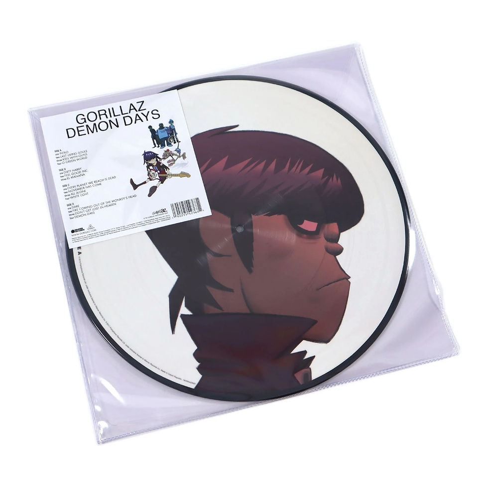 Gorillaz - Demon Days Picture Disc Vinilo
