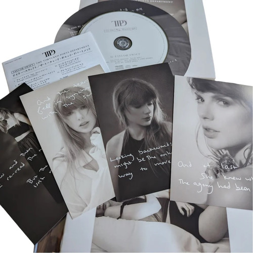 Taylor Swift TTPD デラックス 公式　限定版CD ザ・トーチャード・ポエッツ・デパートメント デラックス