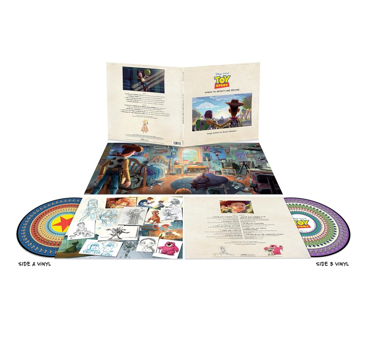 Toy Story: Songs To Infinity And Beyond Soundtrack Zoetrope Vinilo
