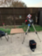 Z61 in the back yard waiting for first light in September 2020