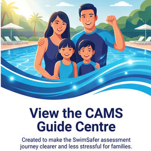 New SwimSafer CAMS Guides for Parents and Candidates