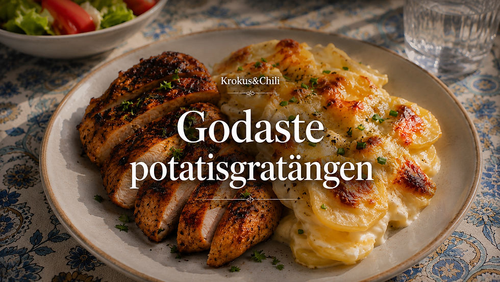 ••Godaste potatisgratängen