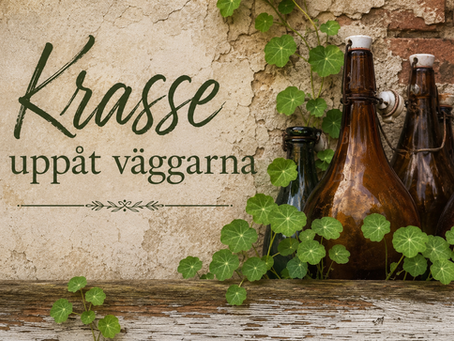••Krasse uppåt väggarna.