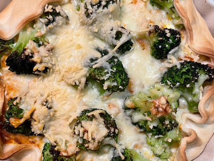 Kyckling & broccolipaj….