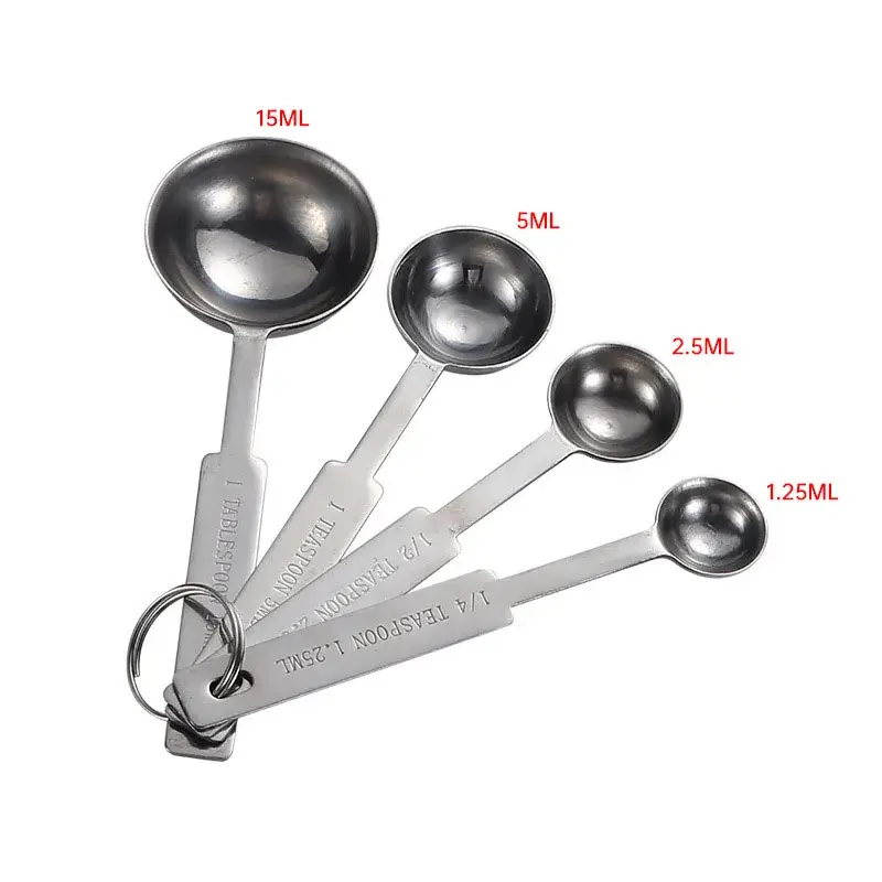 Miniatyrbild: Måttkoppar i rostfritt stål