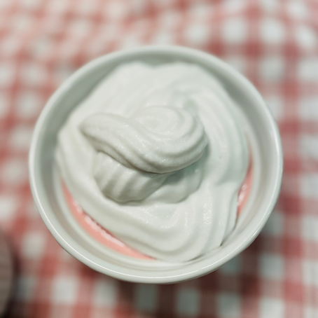 Chiapudding med kokosgrädde…