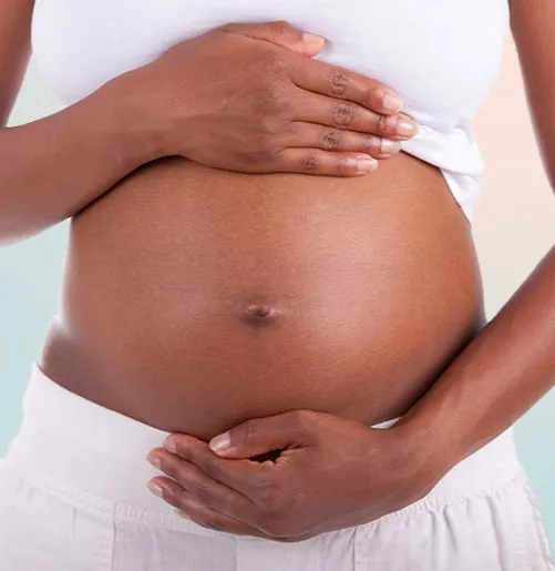 Pregnant belly