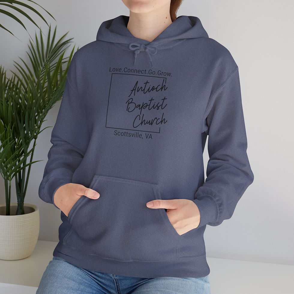 Thumbnail: Antioch Baptist Design 3 Unisex Heavy Blend™ Hooded Sweatshirt
