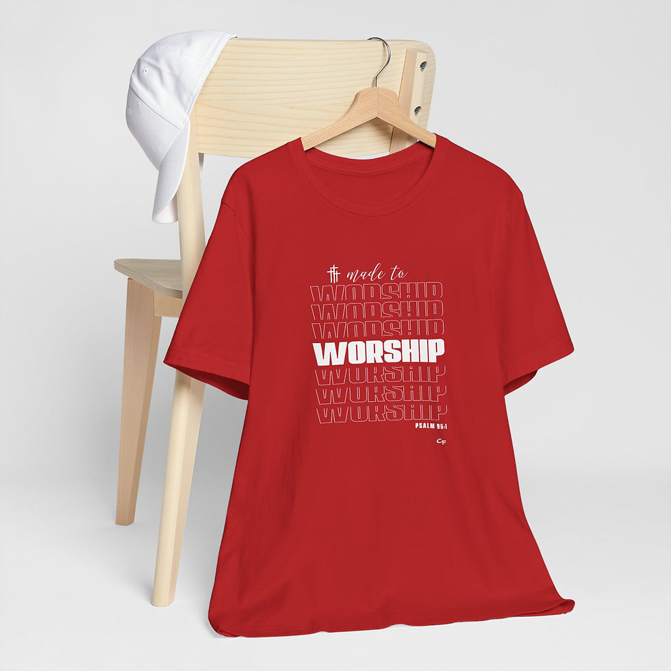 Thumbnail: Made to Worship Unisex Jersey Short Sleeve Tee