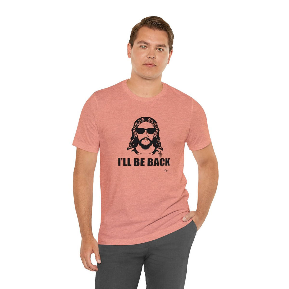 Thumbnail: I'll Be Back Unisex Jersey Short Sleeve Tee