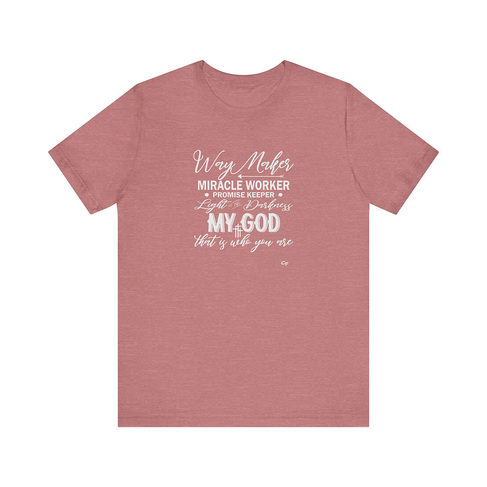 Thumbnail: Way Maker V2 Unisex Jersey Short Sleeve Tee