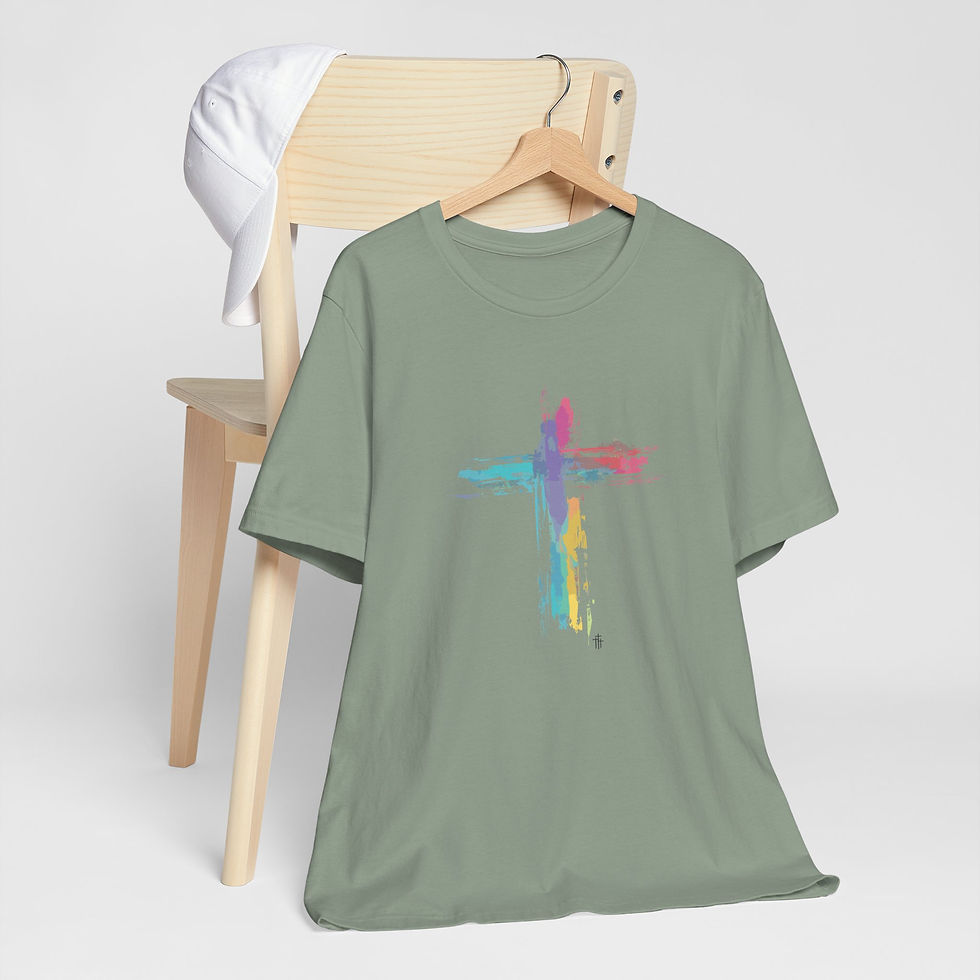 Thumbnail: Cross Unisex Jersey Short Sleeve Tee