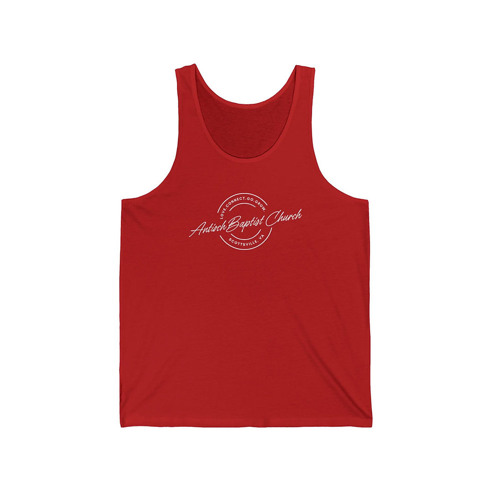 Thumbnail: Antioch Baptist V2 Unisex Jersey Tank
