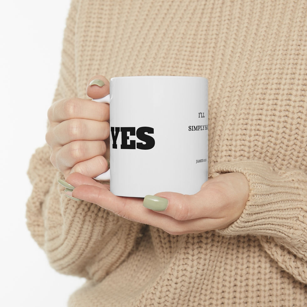 Thumbnail: Simply Yes or No James 5:12 Ceramic Mug 11oz by Christian Fitted