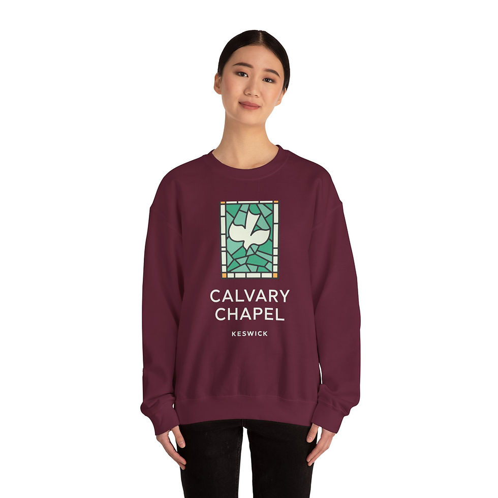 Thumbnail: Calvary Chapel Keswick Unisex Heavy Blend™ Crewneck Sweatshirt