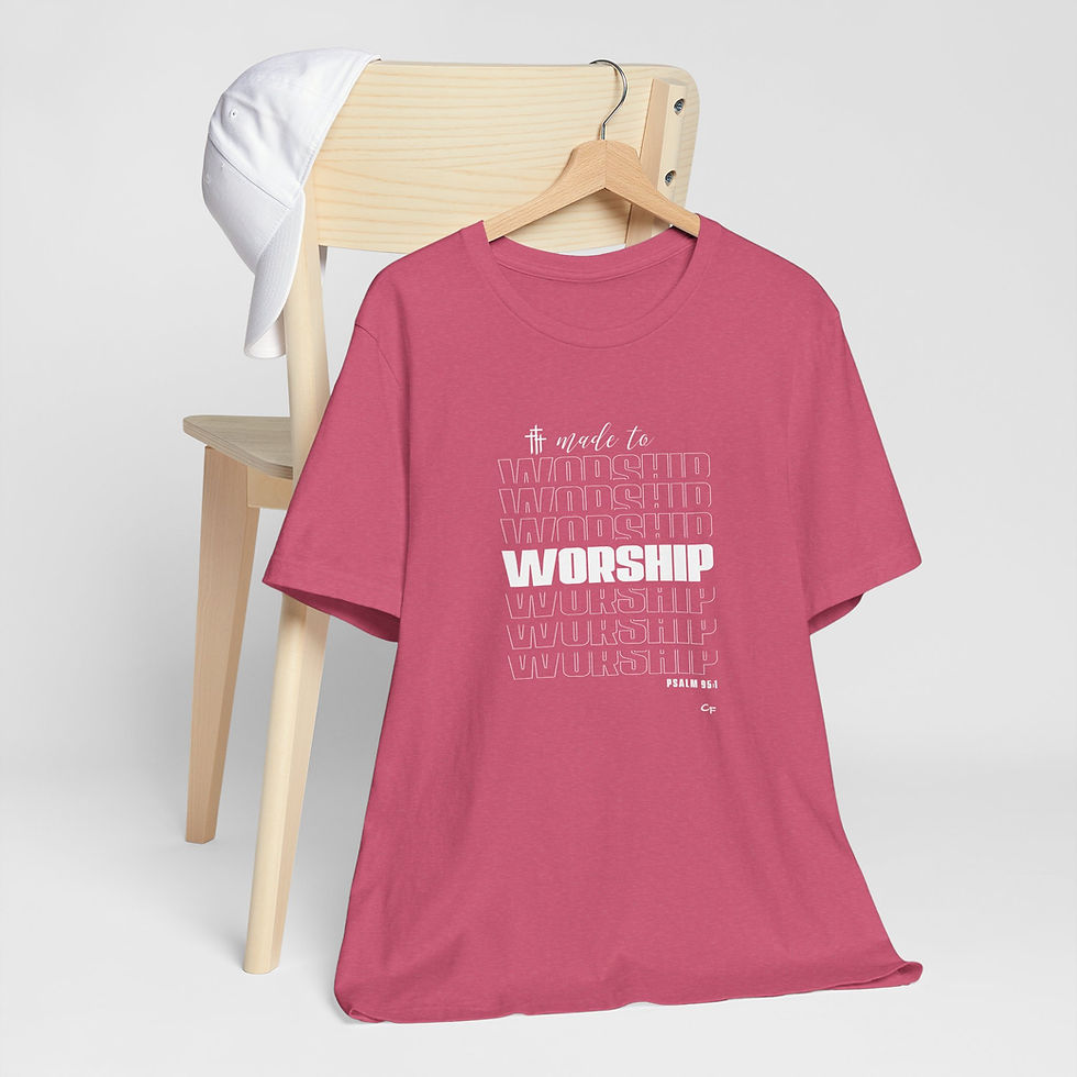 Thumbnail: Made to Worship Unisex Jersey Short Sleeve Tee