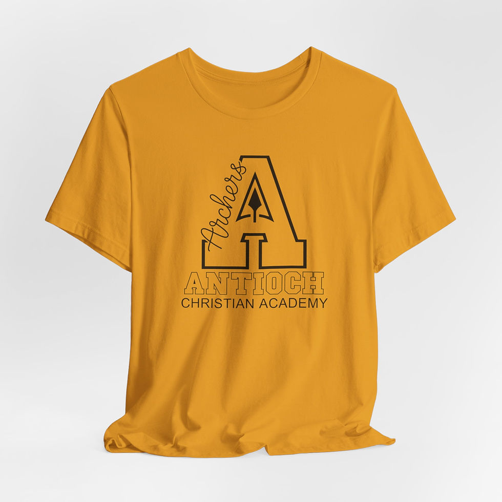 Thumbnail: Antioch Baptist Church Academy Unisex Jersey Short Sleeve Tee