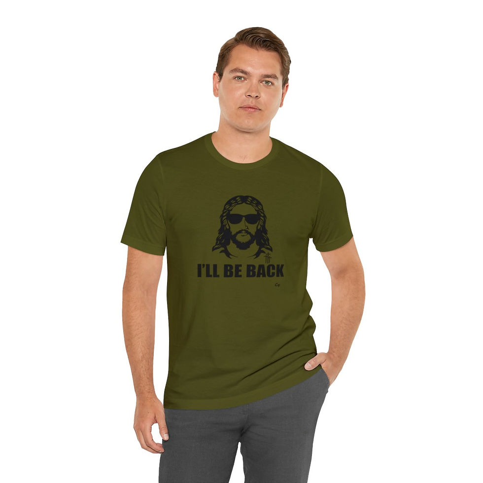 Thumbnail: I'll Be Back Unisex Jersey Short Sleeve Tee