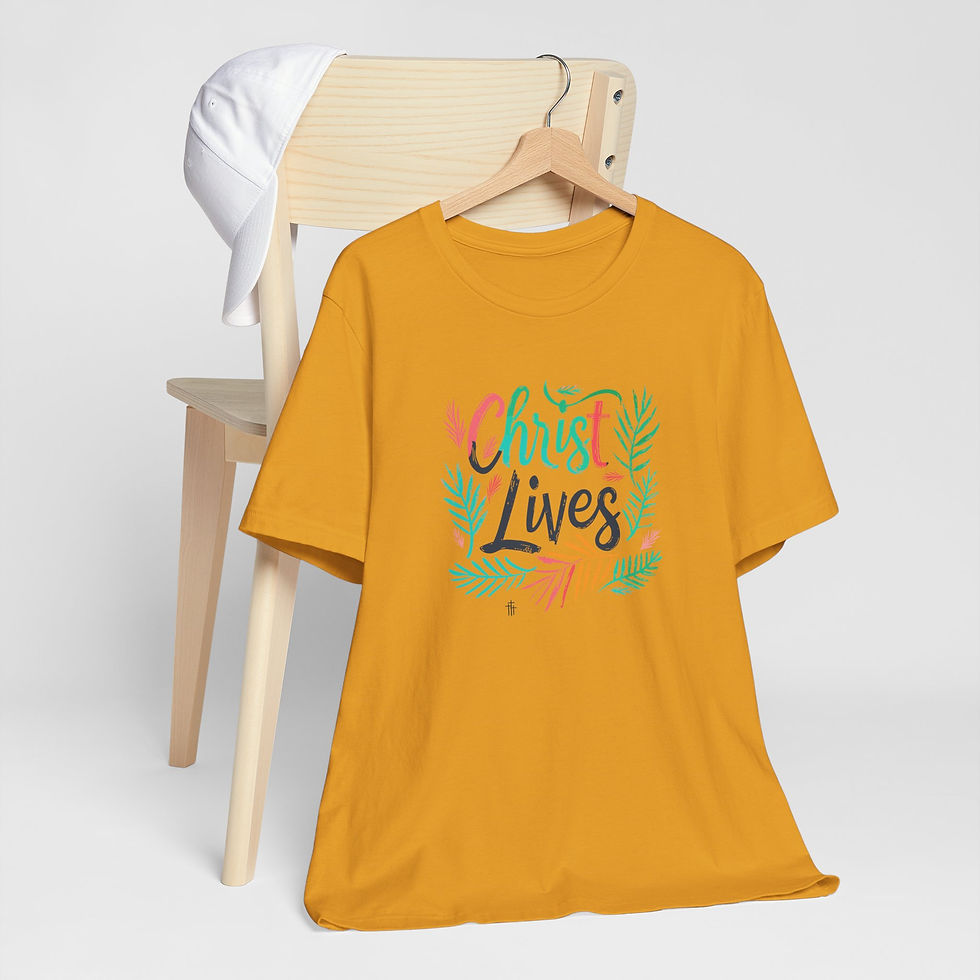 Thumbnail: Christ Lives Unisex Jersey Short Sleeve Tee
