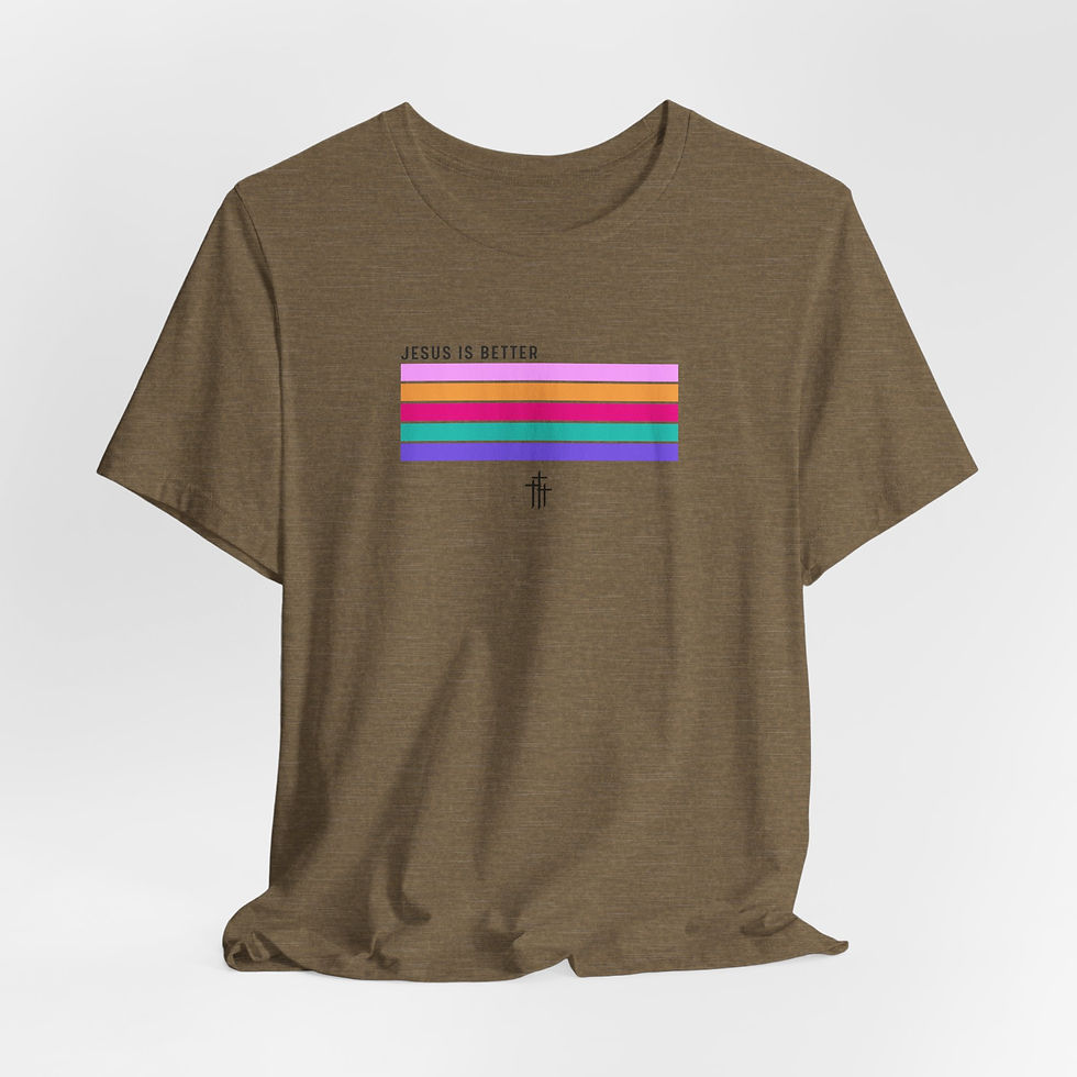 Thumbnail: Jesus is Better Unisex Jersey Short Sleeve Tee