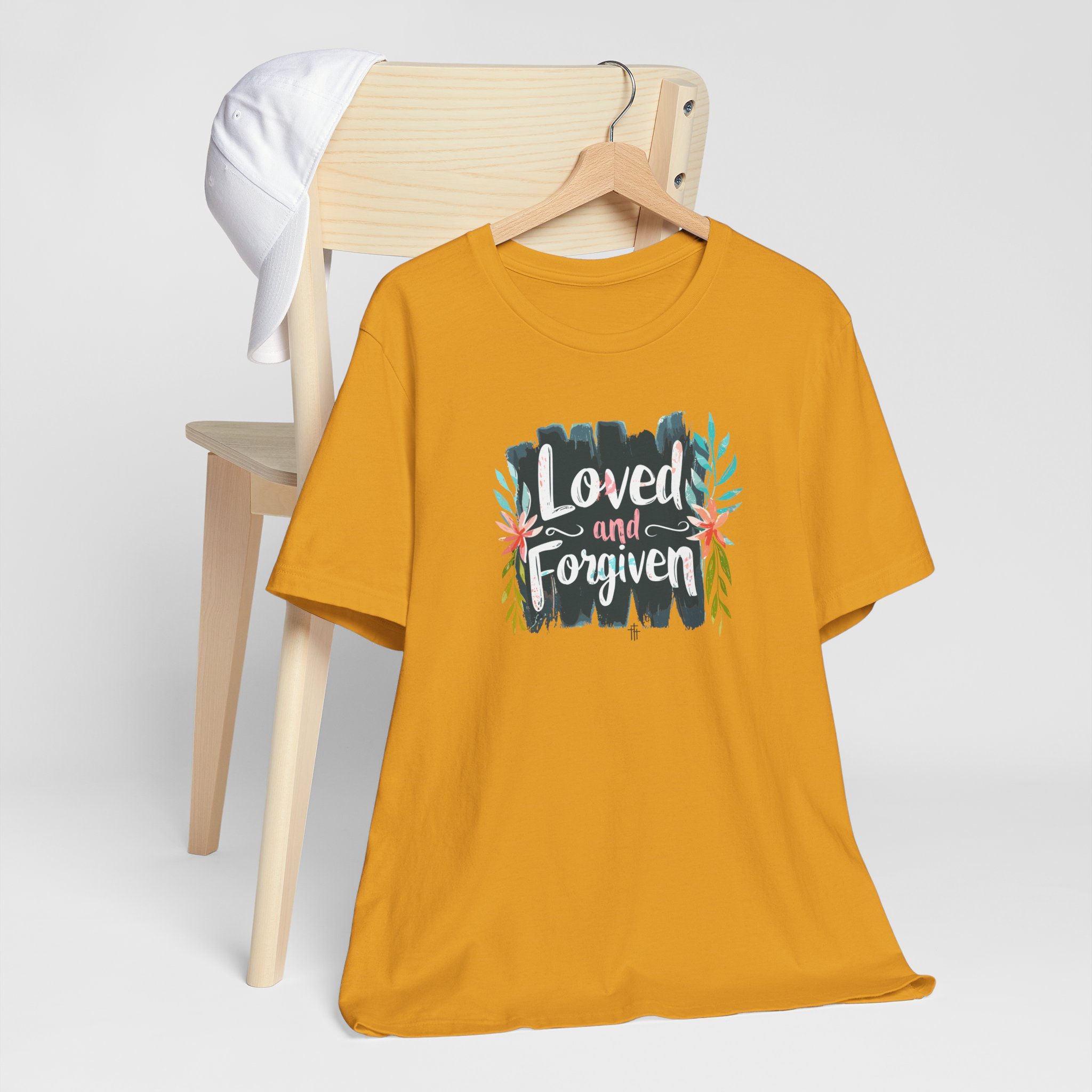 Loved and Forgiven 2 Unisex Jersey Short Sleeve Tee