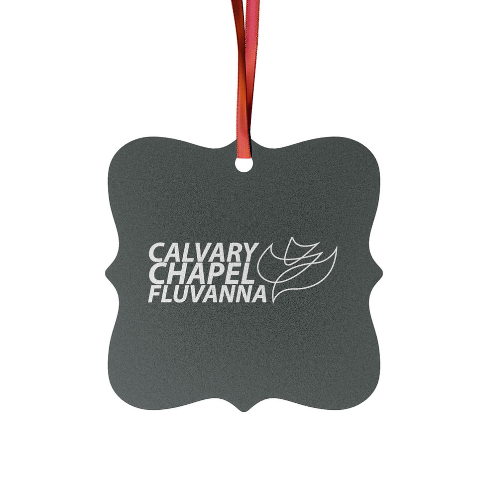 Thumbnail: Calvary Chapel Fluvanna Aluminum Ornaments (1pc, 5pcs, 10pcs, 20pcs)