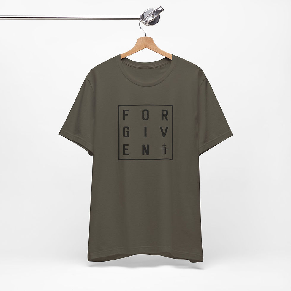 Thumbnail: Forgiven Unisex Jersey Short Sleeve Tee