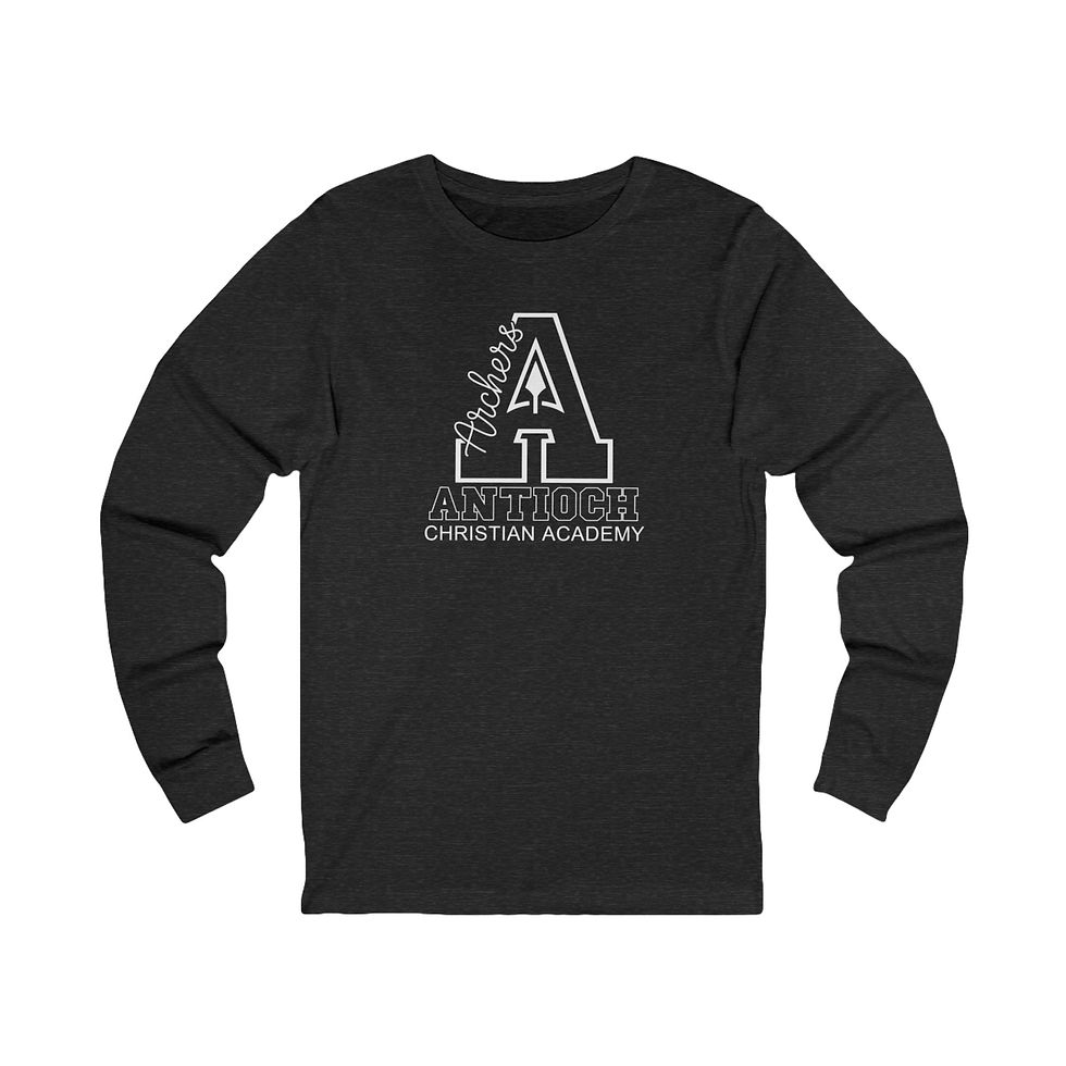 Thumbnail: Antioch Baptist Academy Unisex Jersey Long Sleeve Tee