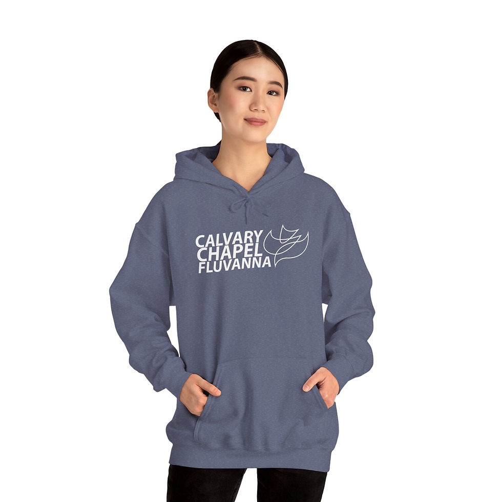 Thumbnail: Calvary Chapel Fluvanna Unisex Heavy Blend™ Hooded Sweatshirt