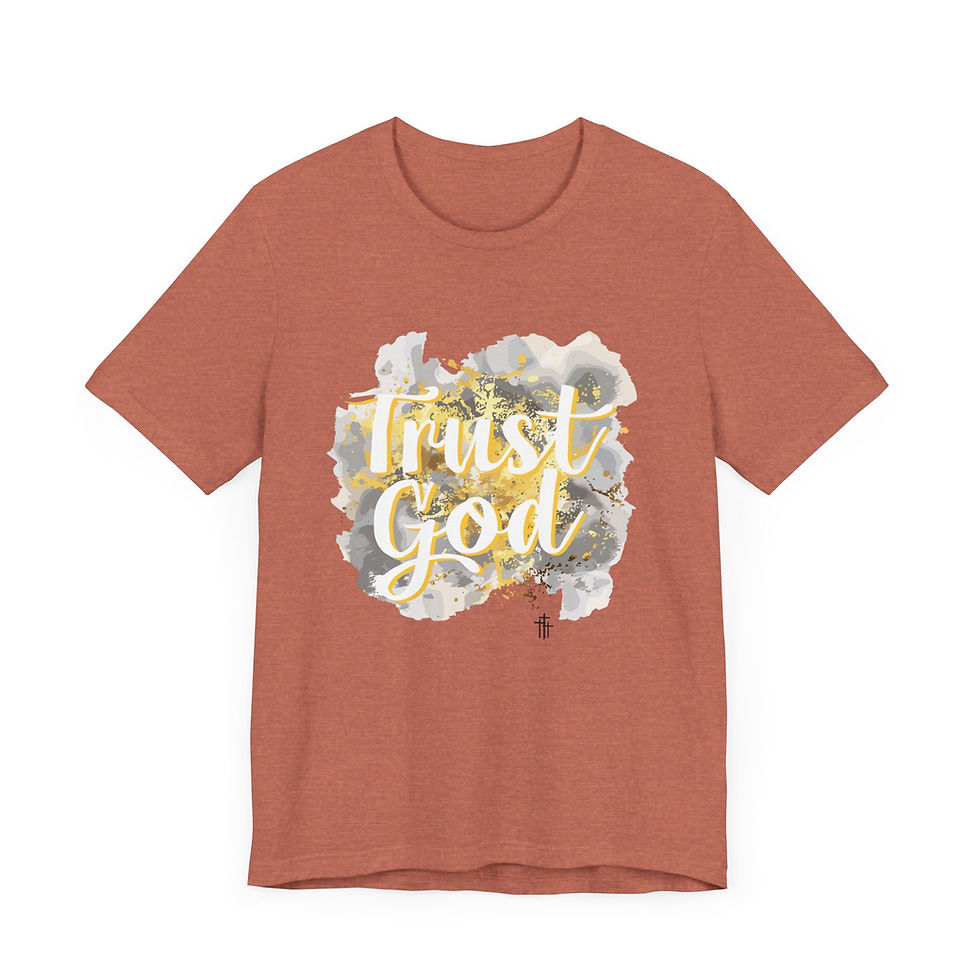 Thumbnail: Trust God Unisex Jersey Short Sleeve Tee