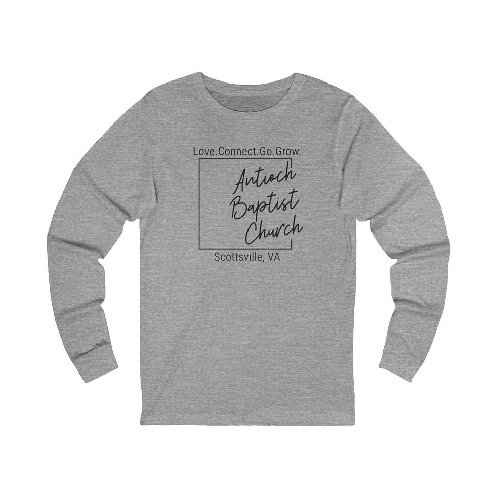 Thumbnail: Antioch Baptist V3 Unisex Jersey Long Sleeve Tee