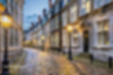 AI generated image of a Georgian London street