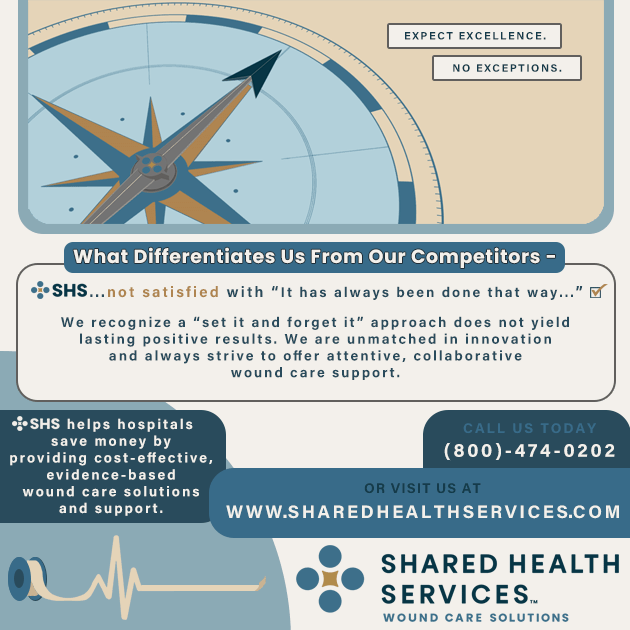 Shared Health Services Customizable Wound Care Contracts HBO & Wound Care Centers