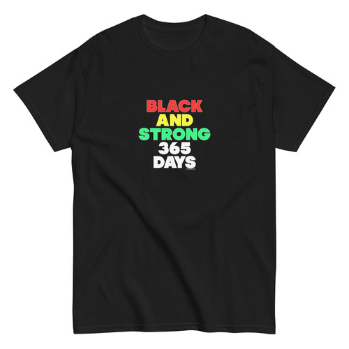 Black and Strong Unisex classic tee | DJ Skillspinz